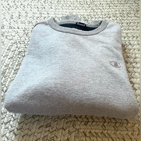 *5/$20 or 3/$15* Champion Men's Classic Gray Crewneck Sweater Size XL - Picture 5 of 5
